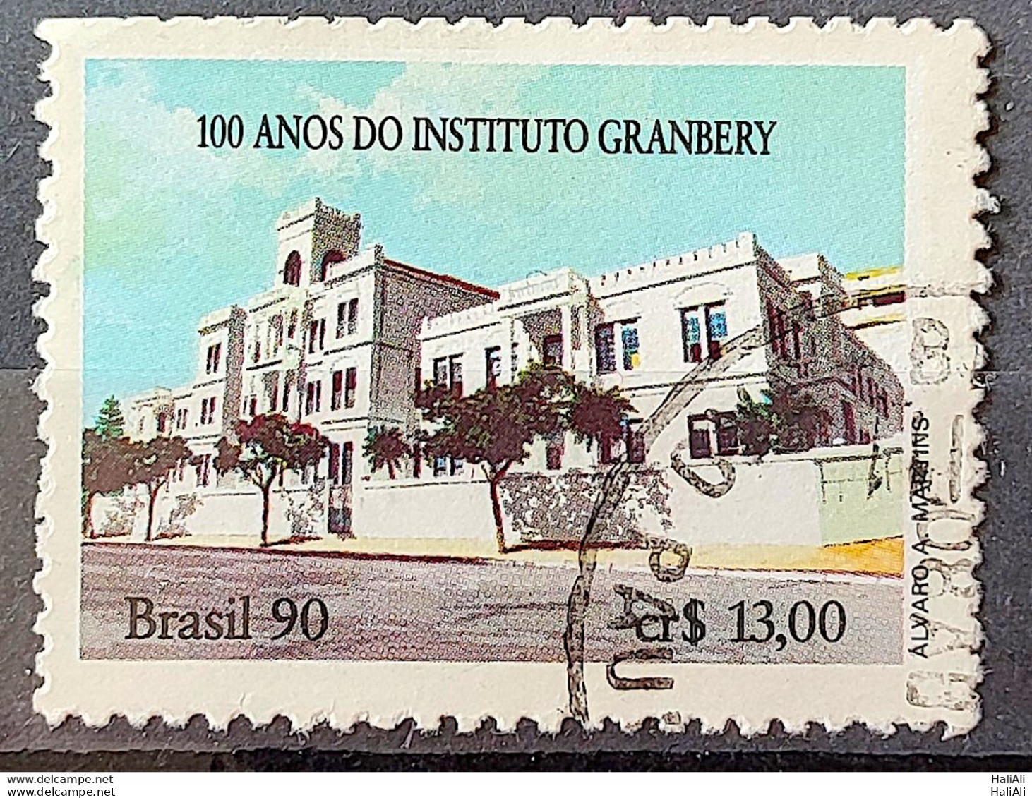 C 1695 Brazil Stamp 100 Years Institute Of Teaching Granbery Education Methodist 1990 Circulated 1 - Gebruikt