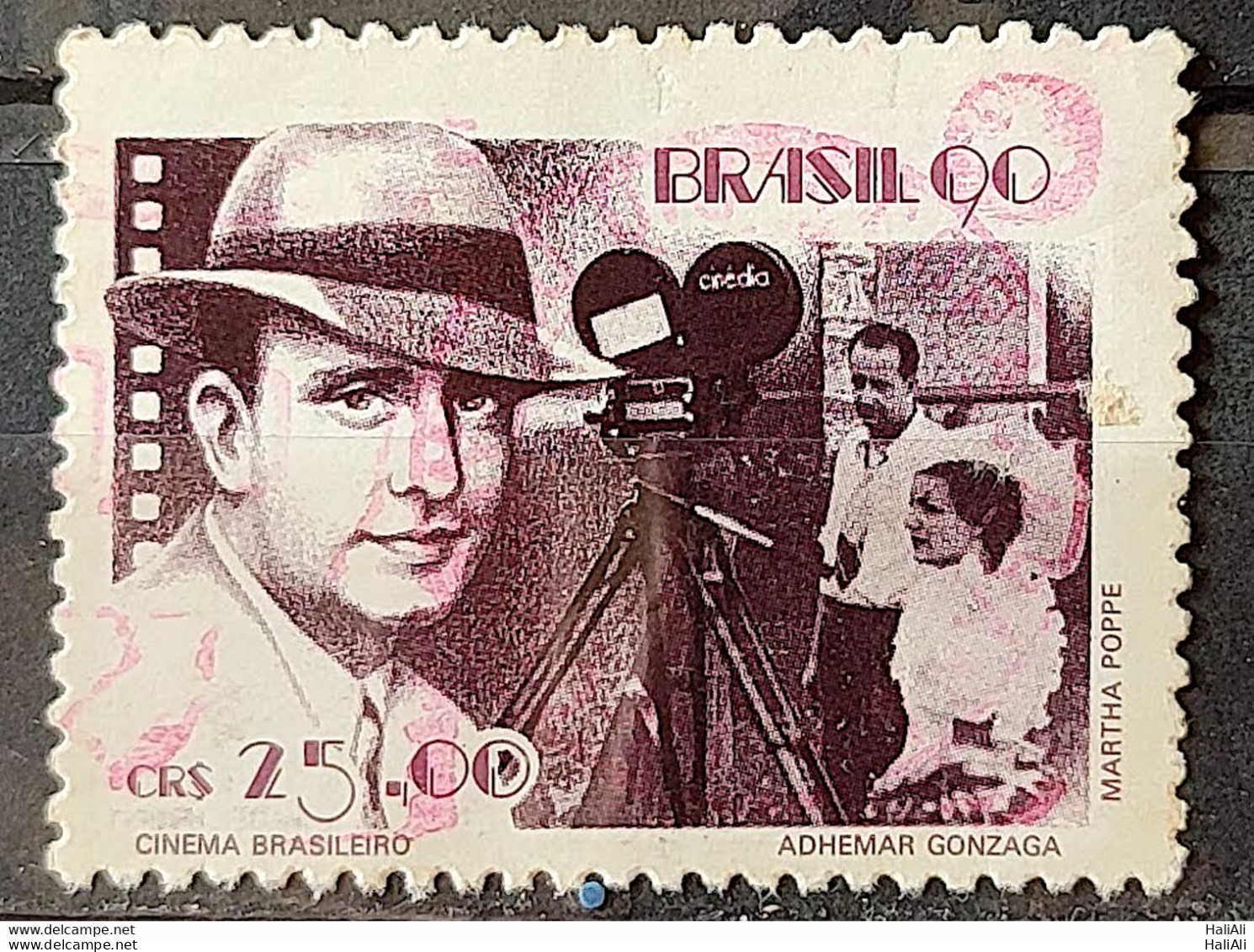 C 1687 Brazil Stamp Brazilian Cinema Movie Gonzaga 1990 Circulated 1 - Usati