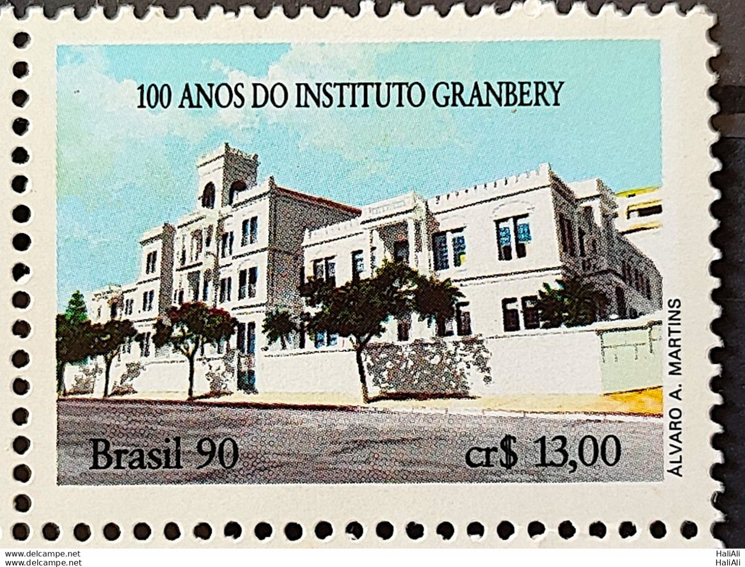 C 1695 Brazil Stamp 100 Years Institute Of Teaching Granbery Education Methodist 1990 - Ongebruikt