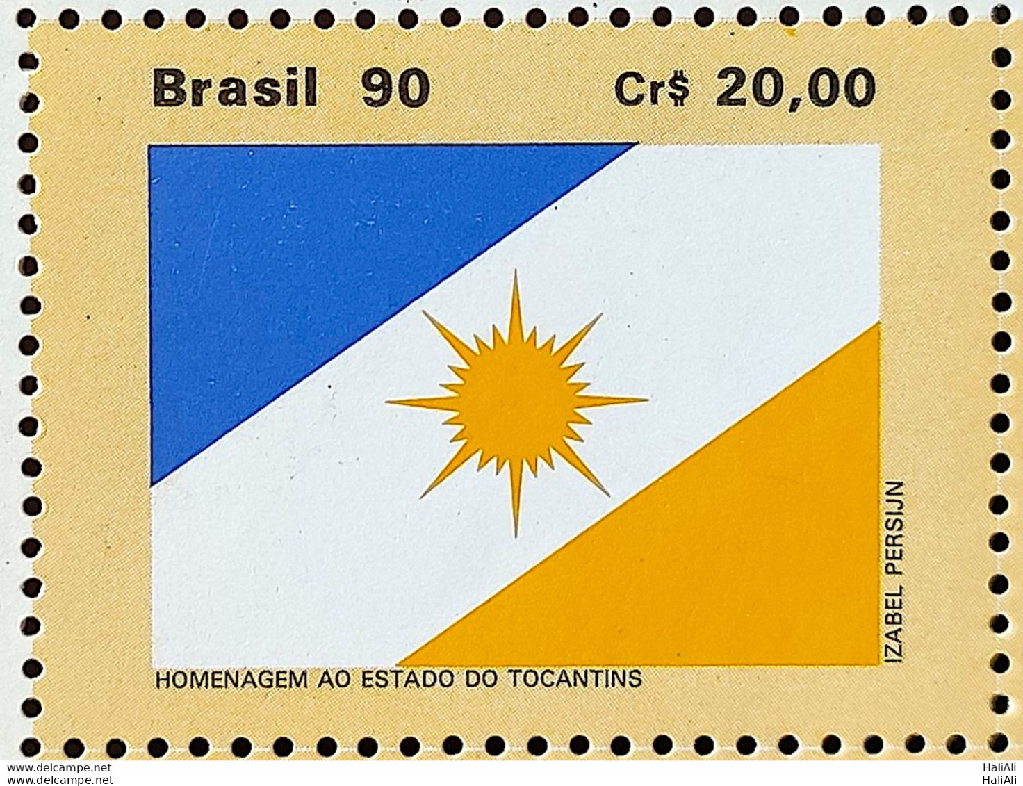 C 1685 Brazil Stamp Flag Of Tocantins 1990 - Neufs