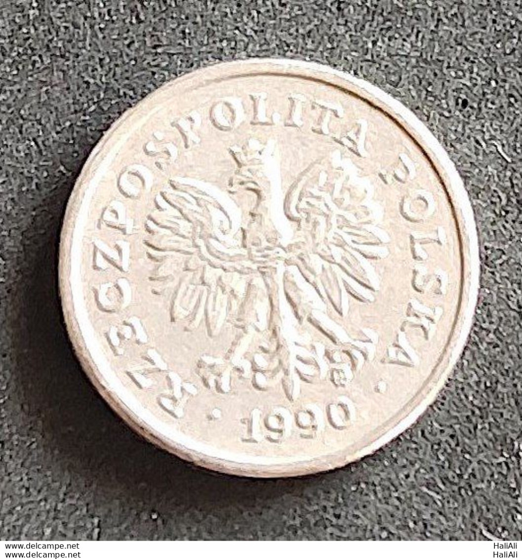 Coin Poland 1990 10 Groszy 1 - Pologne