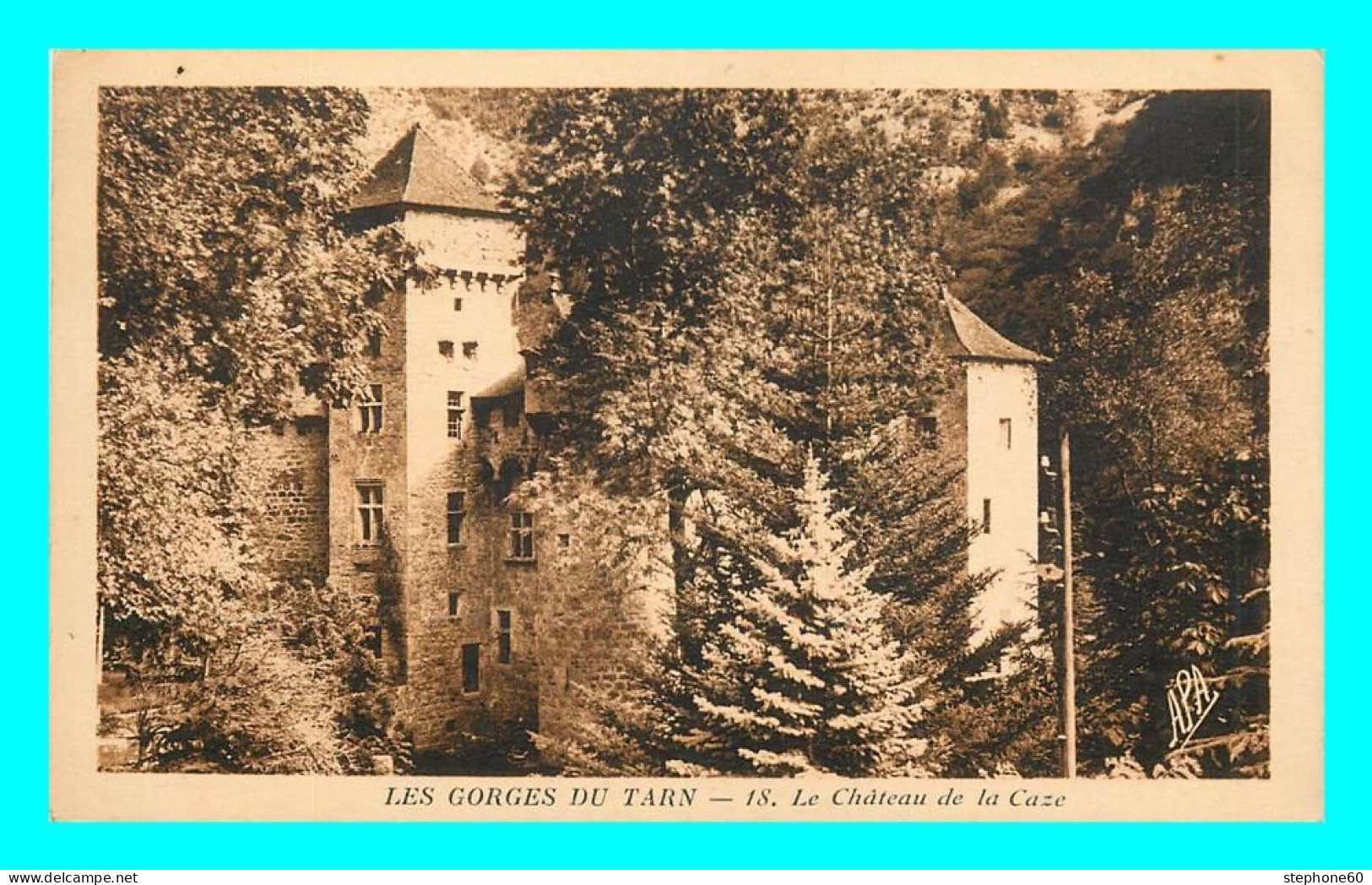 A794 / 225 48 - GORGES DU TARN Chateau De La Caze - Gorges Du Tarn