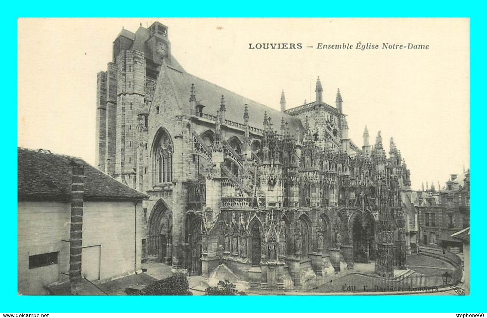 A790 / 291 27 - LOUVIERS Ensemble Eglise Notre Dame - Louviers