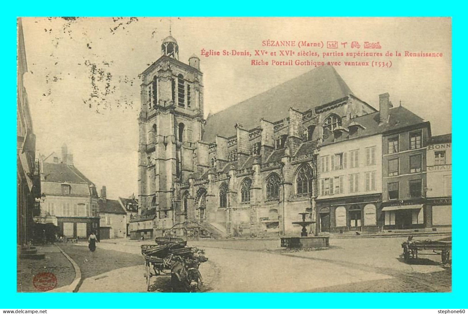A794 / 459 51 - SEZANNE Eglise Saint Denis - Sezanne