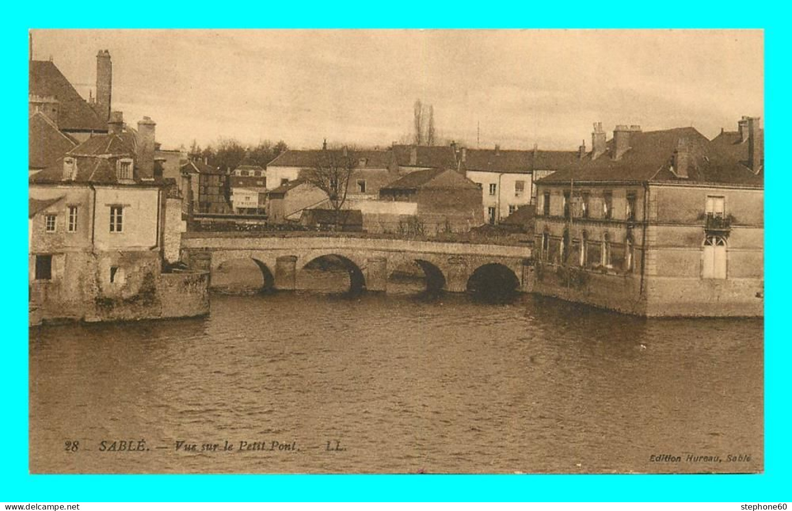 A796 / 441 72 - SABLE SUR SARTHE Vue Sur Le Petit Pont - Sable Sur Sarthe