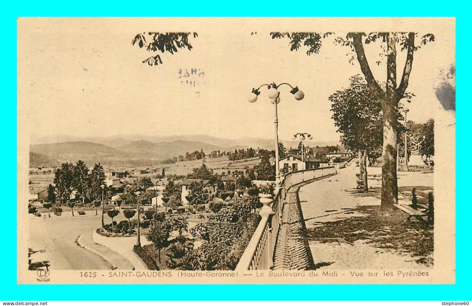 A797 / 073 31 - SAINT GAUDENS Boulevard Du Midi Vue Sur Les Pyrénées - Saint Gaudens