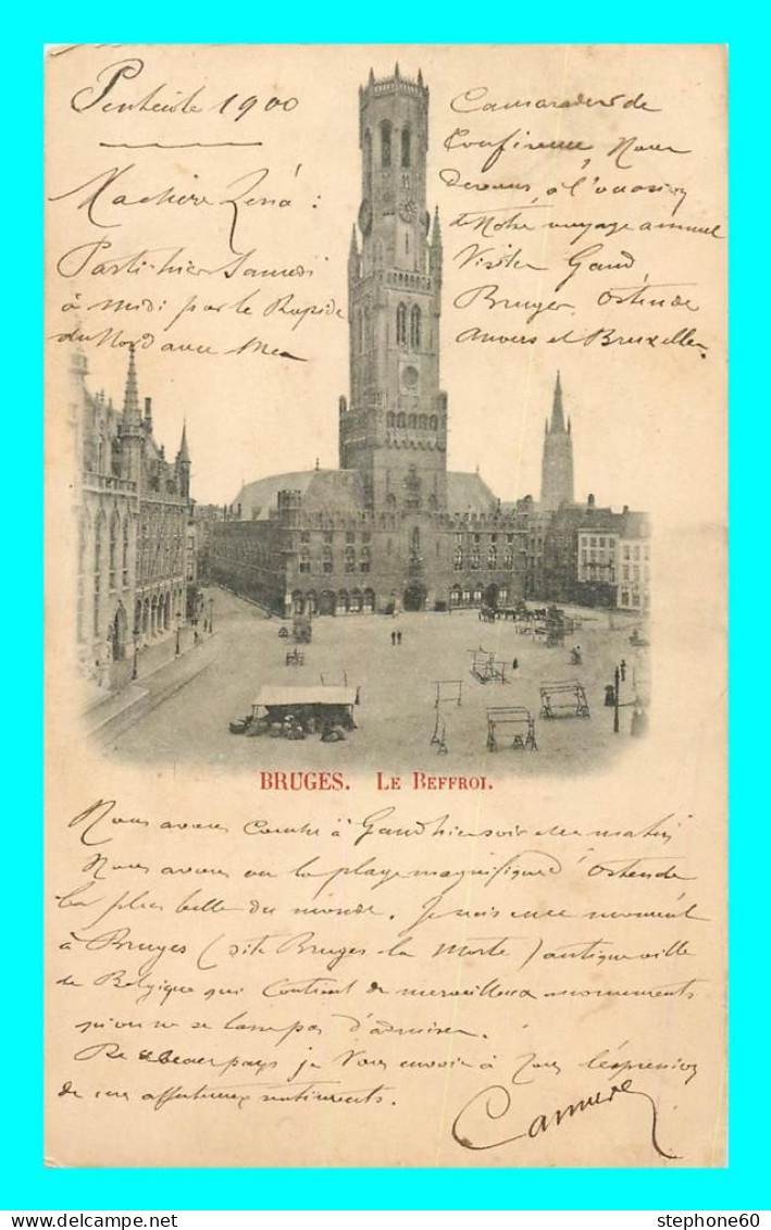 A793 / 531 BRUGGE Bruges Beffroi ( Timbre Fine Barbe ) - Brugge