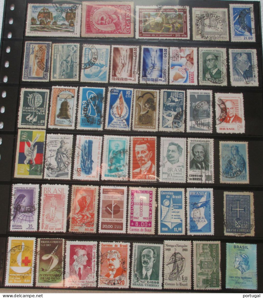 BRASIL ( 139 Timbres ) - OBLITERE - Colecciones & Series