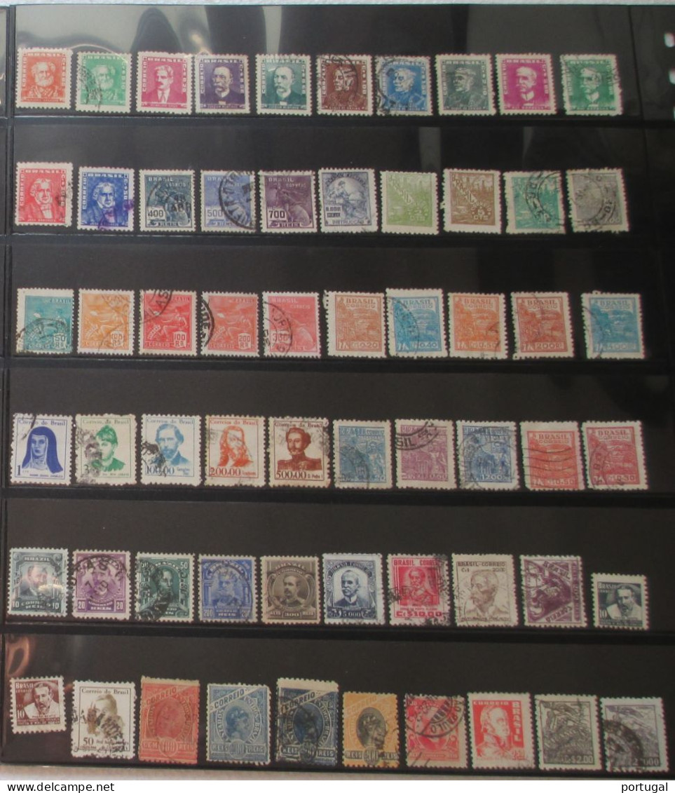 BRASIL ( 139 Timbres ) - OBLITERE - Collections, Lots & Séries