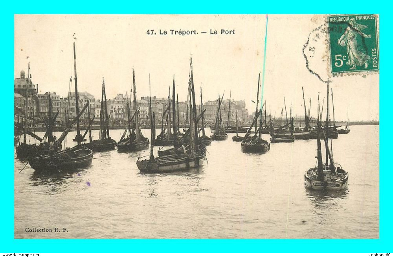 A793 / 477 76 - LE TREPORT Le Port ( Bateau ) - Le Treport