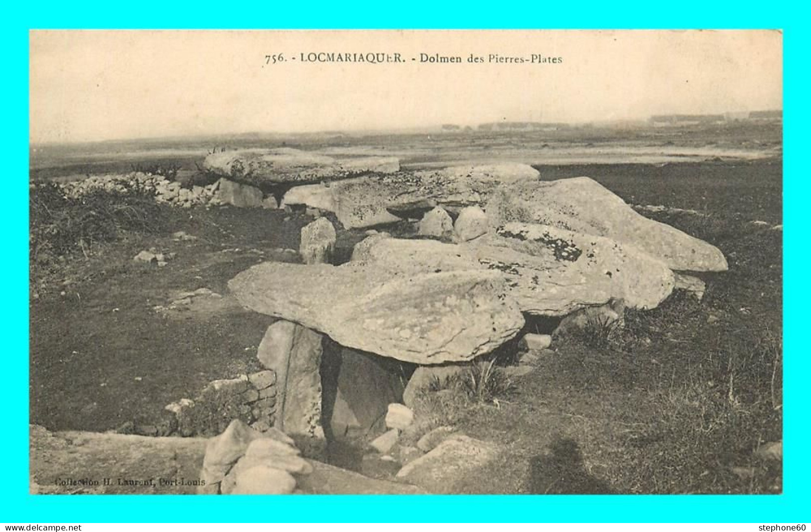 A798 / 371 56 - LOCMARIAQUER Dolmen Des Pierres Plates - Locmariaquer