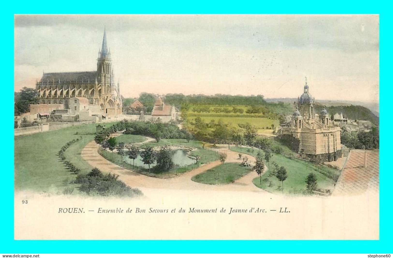 A798 / 195 76 - ROUEN Ensemble De Bon Secours Et Monument De Jeanne D'Arc - Rouen