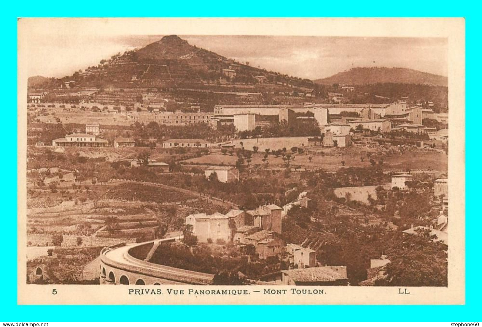 A798 / 067 07 - PRIVAS Vue Panoramique Mont Toulon - Privas