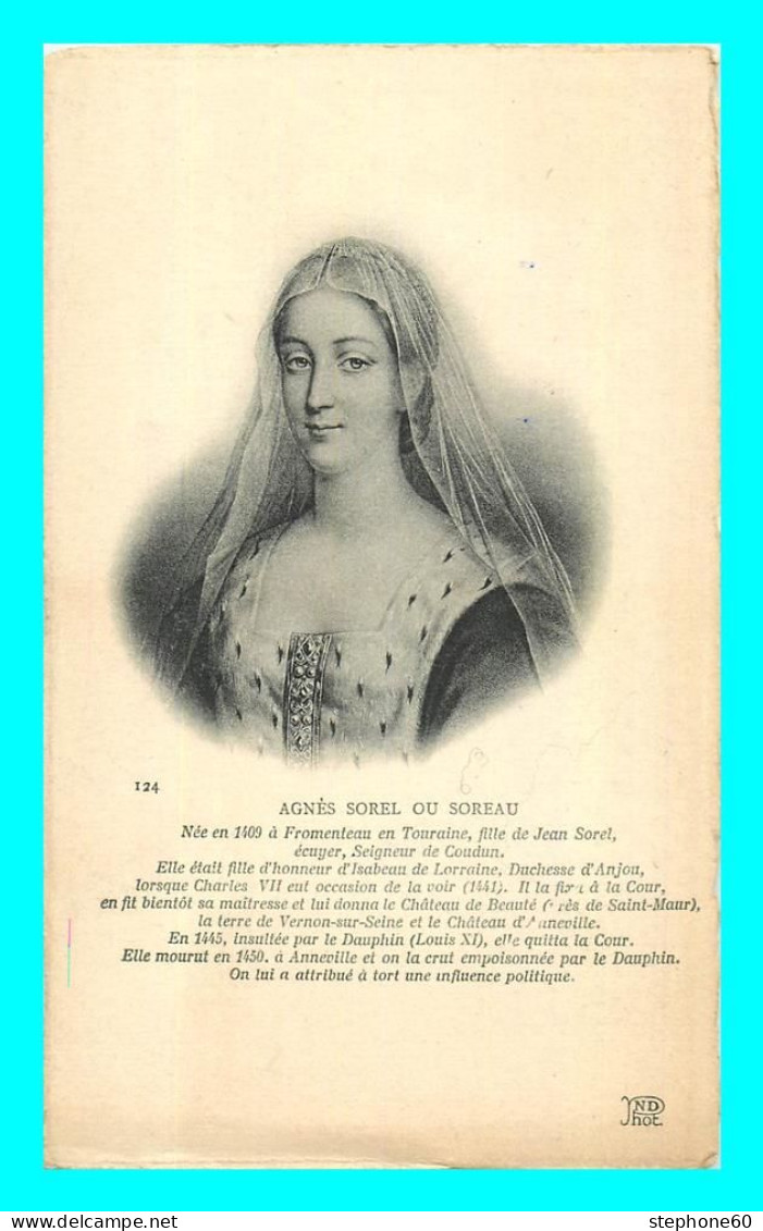 A799 / 641 Anges Sorel Ou Soreau - Femmes Célèbres