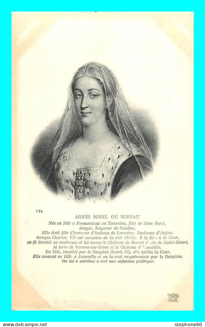 A799 / 639 Anges Sorel Ou Soreau - Femmes Célèbres