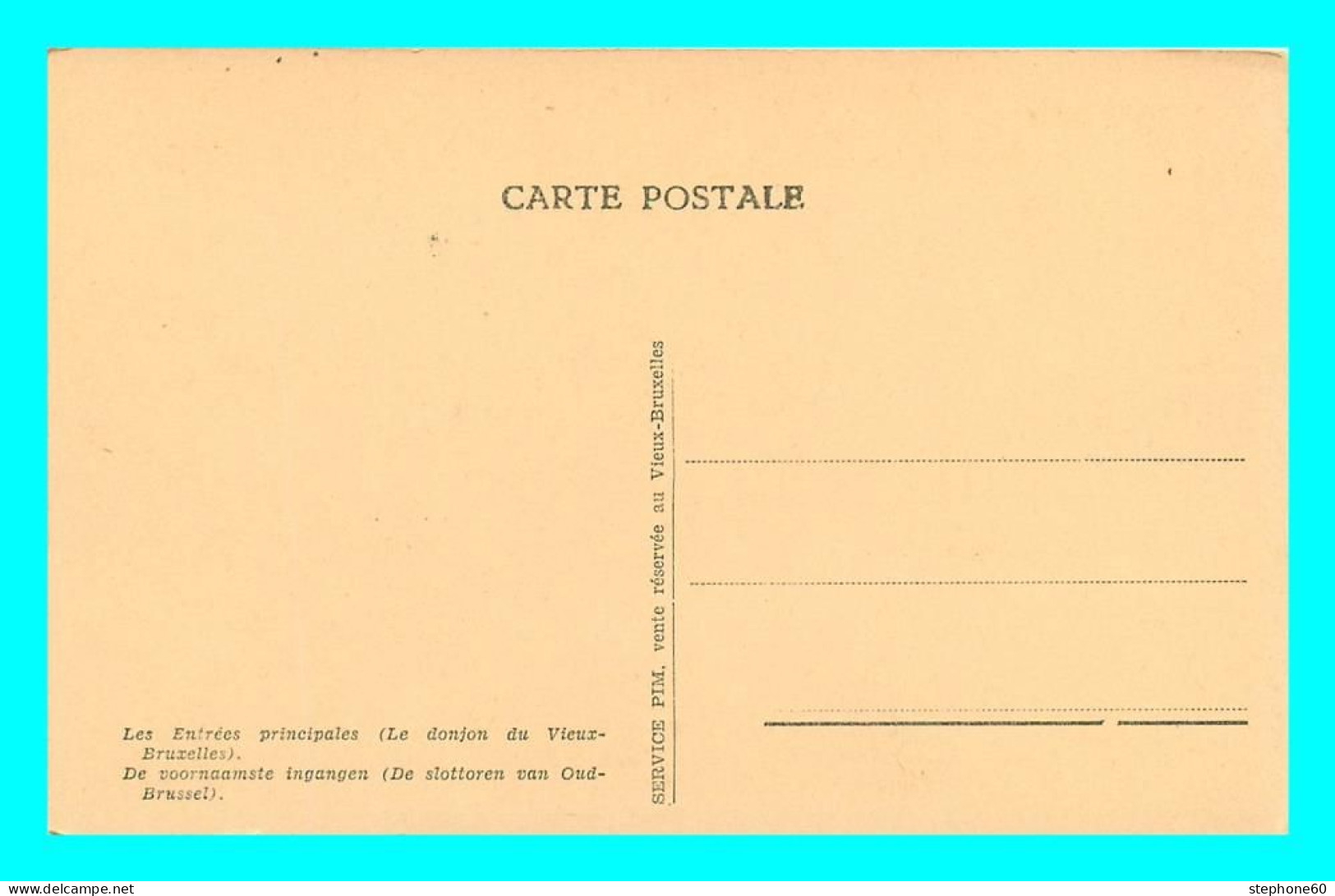 A798 / 005 BRUXELLES Exposition 1935 Vieux Bruxelles - Autres & Non Classés