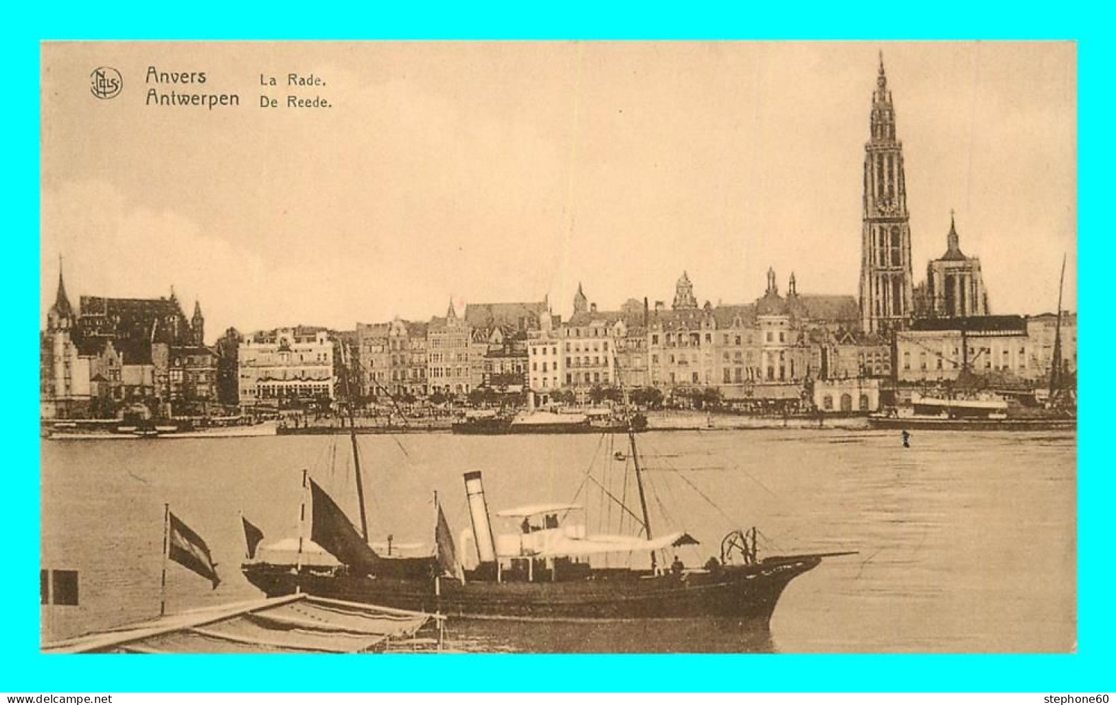 A795 / 143 ANVERS La Rade ( Bateau ) - Autres & Non Classés