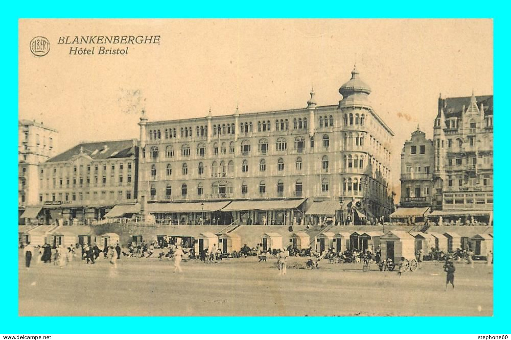 A795 / 137 BLANKENBERGE Blankenberghe Hotel BRISTOL - Blankenberge