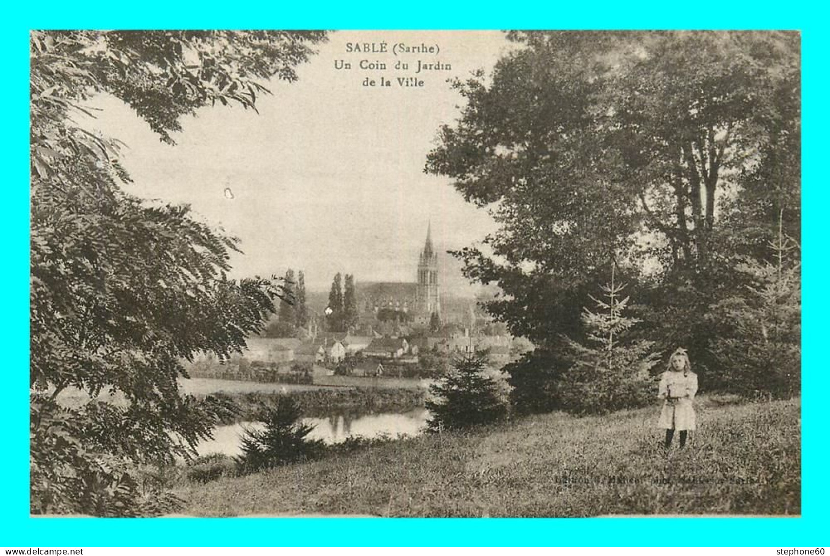 A796 / 331 72 - SABLE SUR SARTHE Un Coin Du Jardin De La Ville - Sable Sur Sarthe