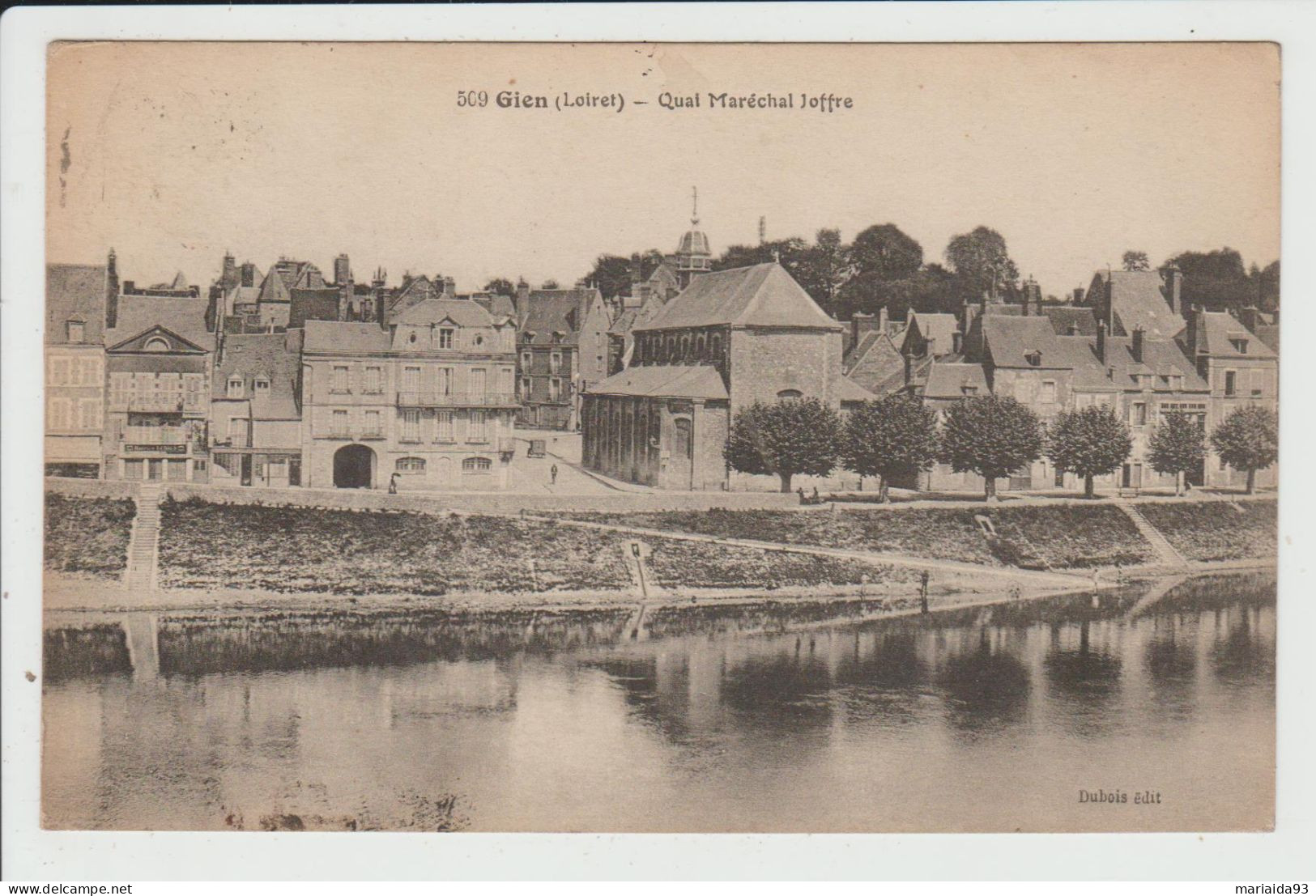 GIEN - LOIRET - QUAI MARECHAL JOFFRE - Gien