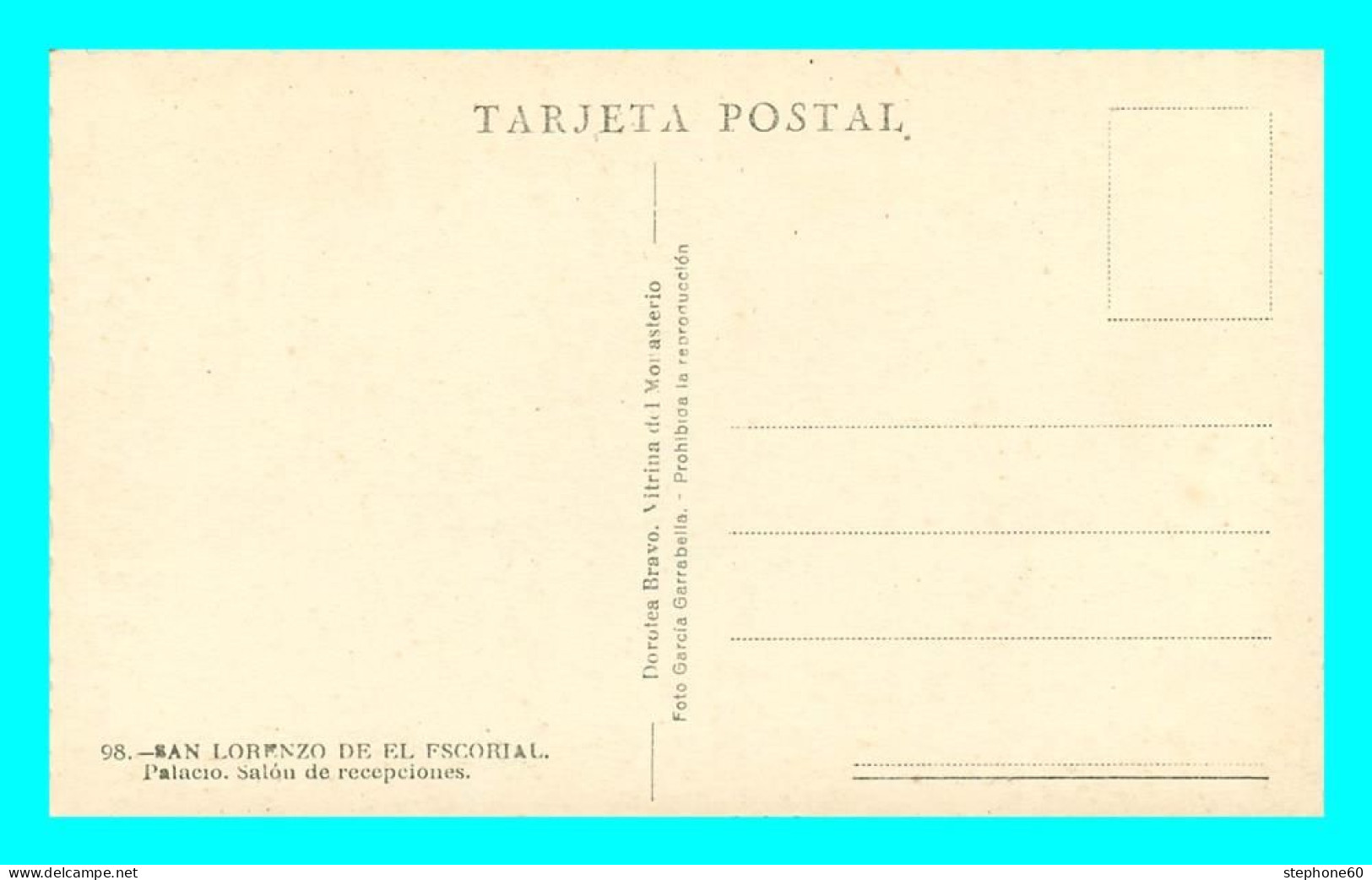 A802 / 417  Espagne SAN LORENZO DE EL ESCORIAL Palacio - Other & Unclassified