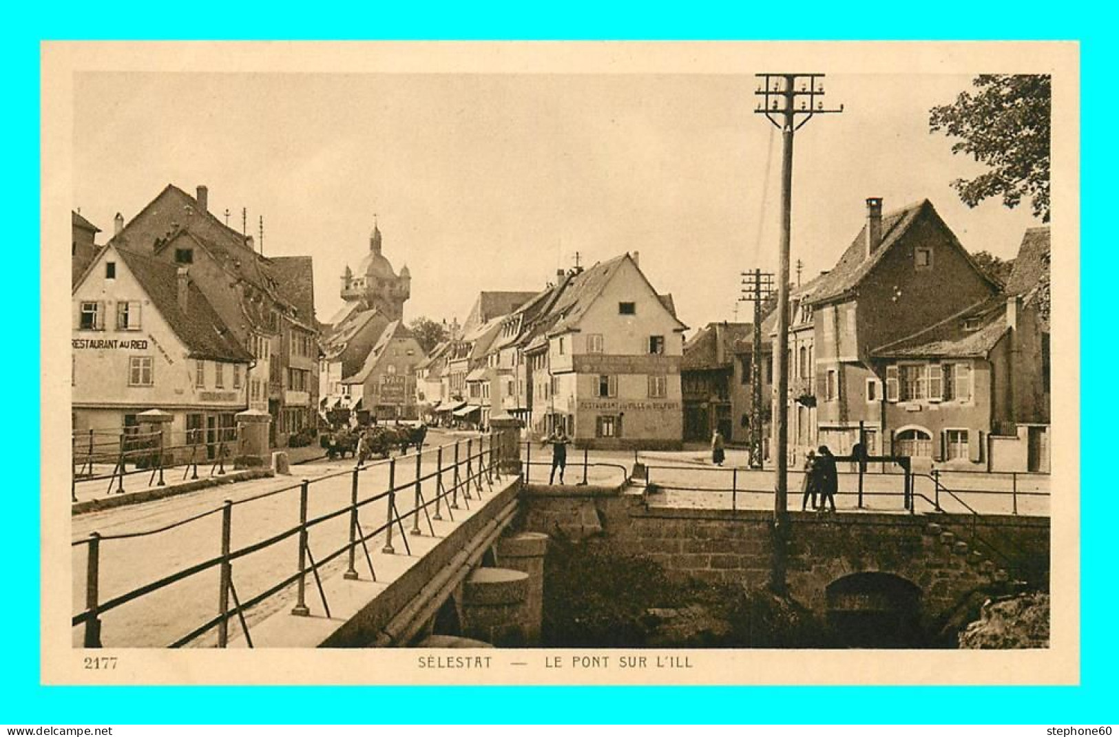 A802 / 167 67 - SELESTAT Pont Sur L'Ill - Selestat