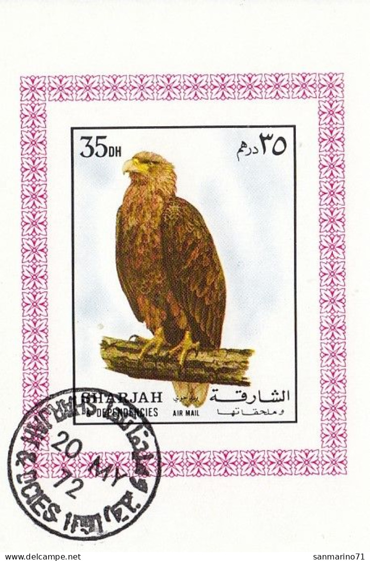 SHARJAH 1185,used - Eagles & Birds Of Prey