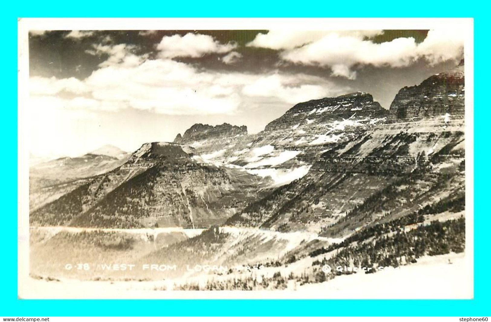 A800 / 485 West From Logan Pass ( Timbre ) - Sonstige & Ohne Zuordnung