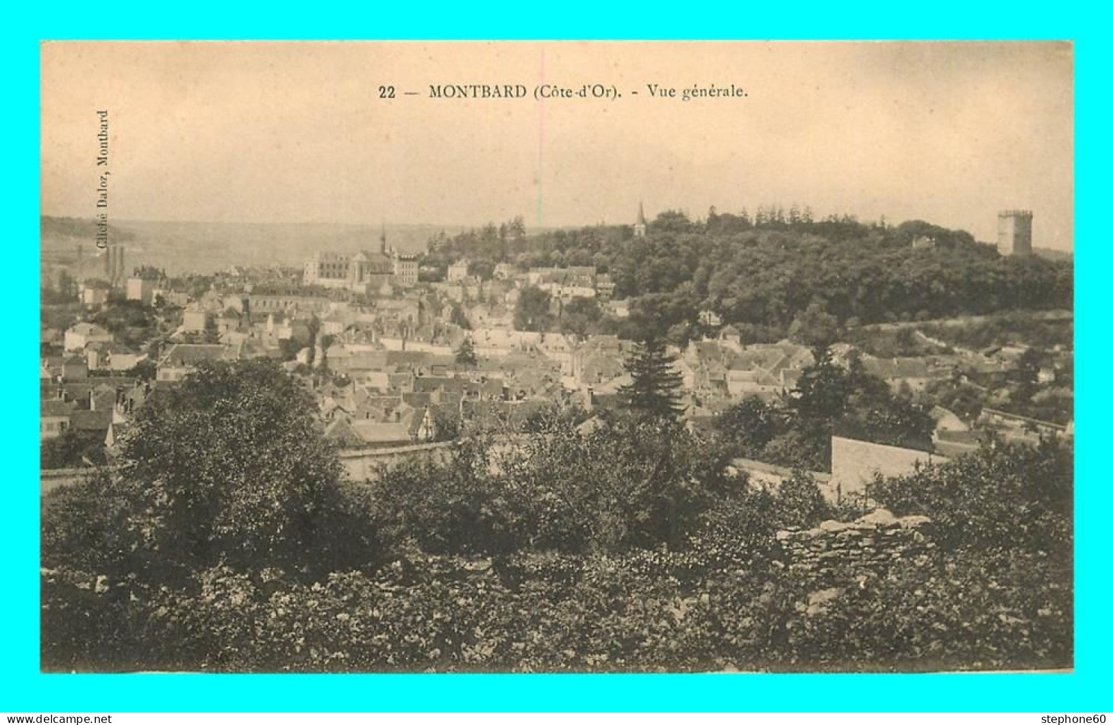 A801 / 193 21 - MONTBARD Vue Générale - Montbard