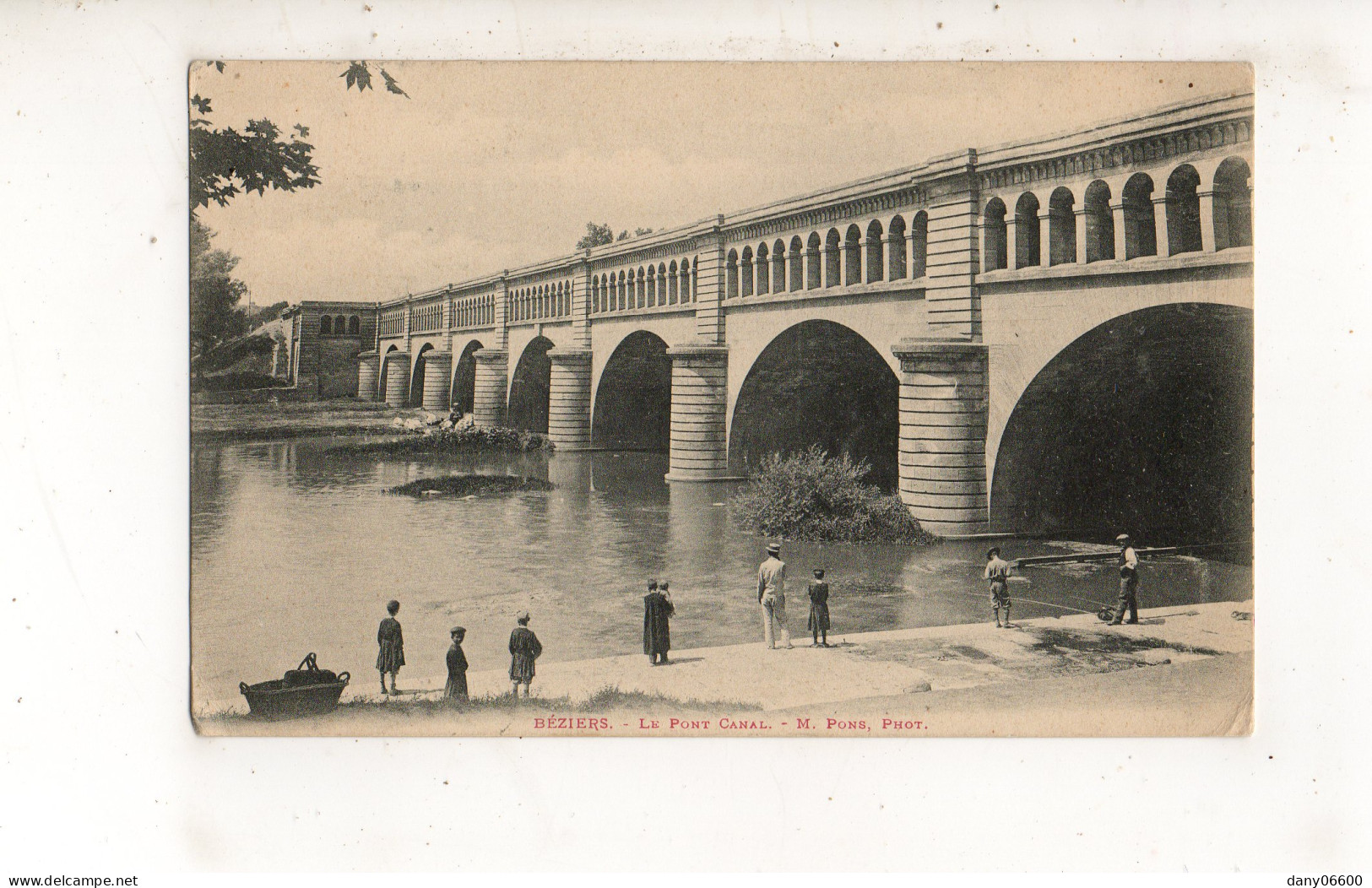 BEZIERS - Le Pont Canal (carte Animée) - Beziers