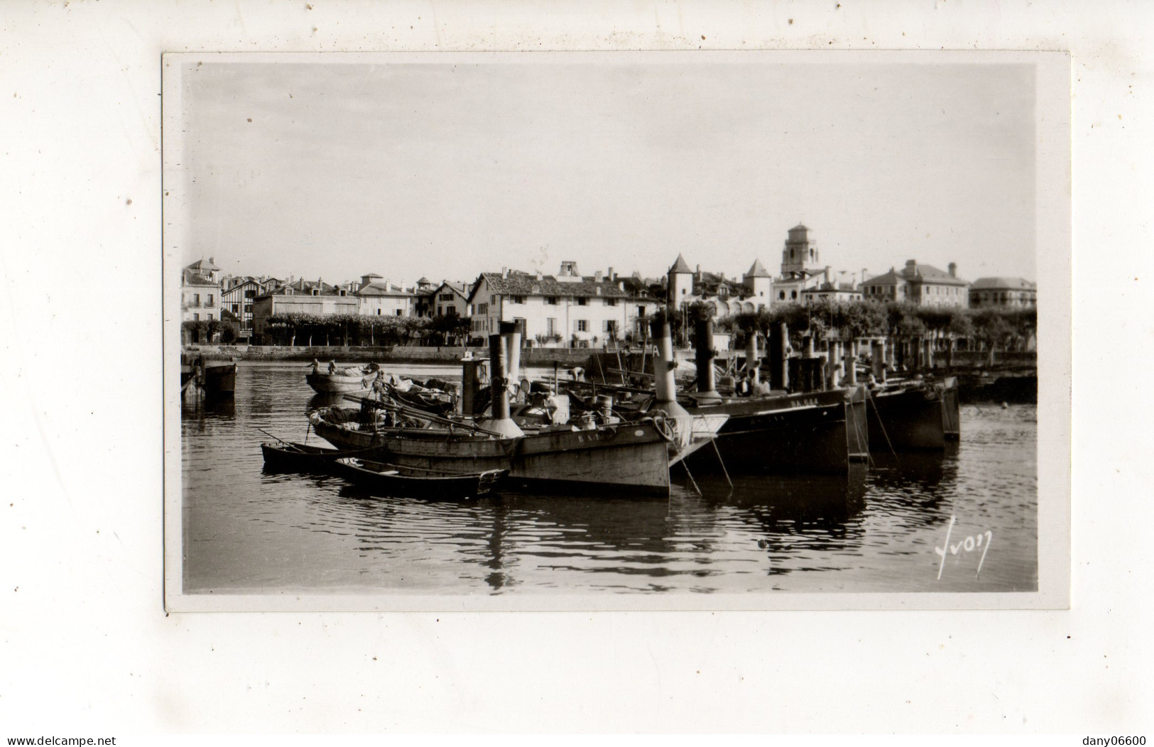 SAINT JEAN DE LUZ - Le Port (carte Photo) - Saint Jean De Luz