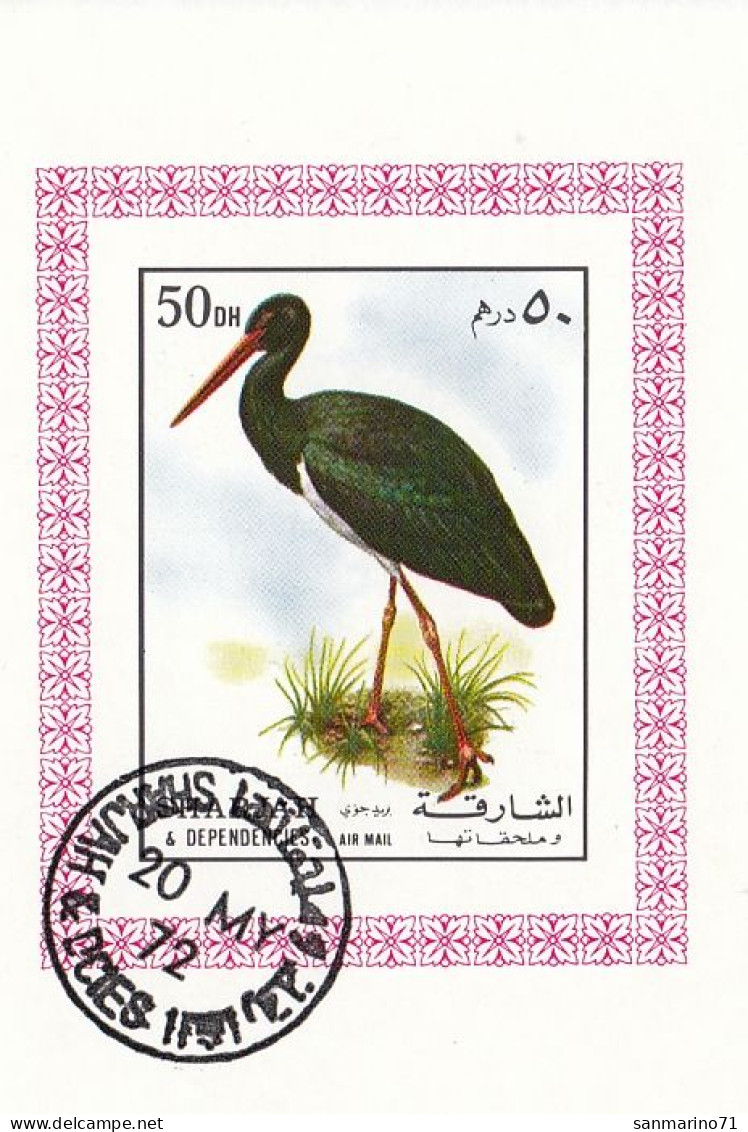 SHARJAH 1186,used - Storchenvögel