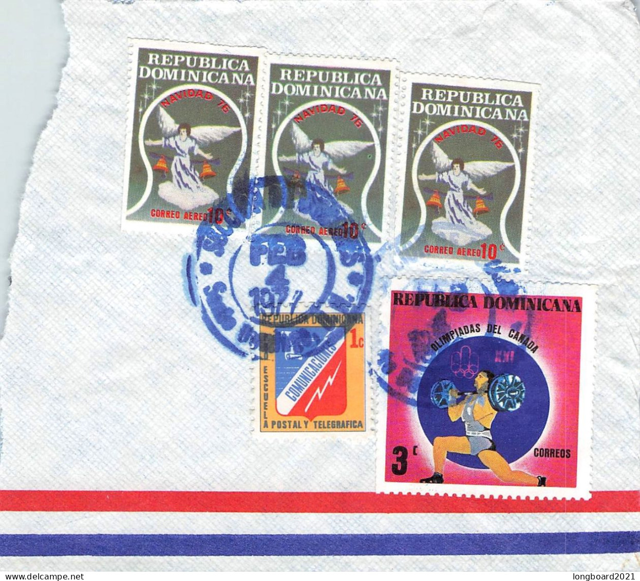 DOMINICAN REP - AIRMAIL 1977 - WIEN/AT / 6279 - Dominicaine (République)