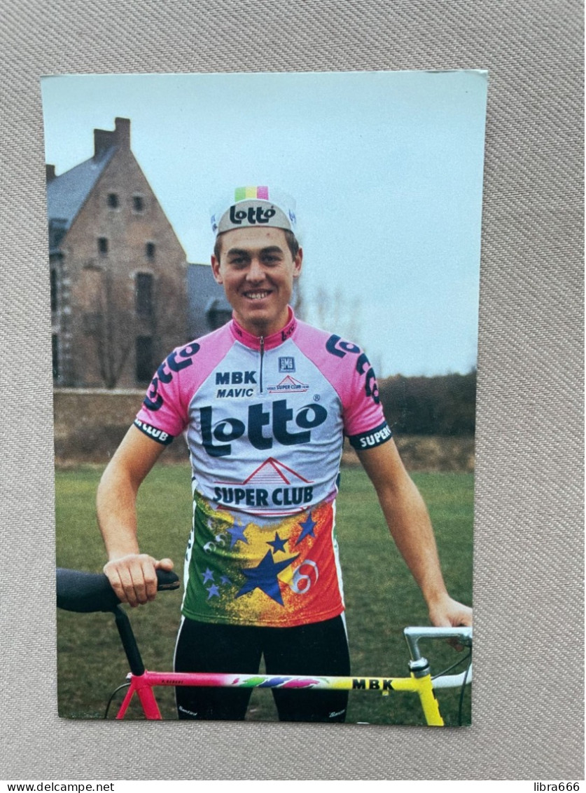 Fotokaart - REDANT Hendrik / Lotto-Super Club / 1991 - Radsport