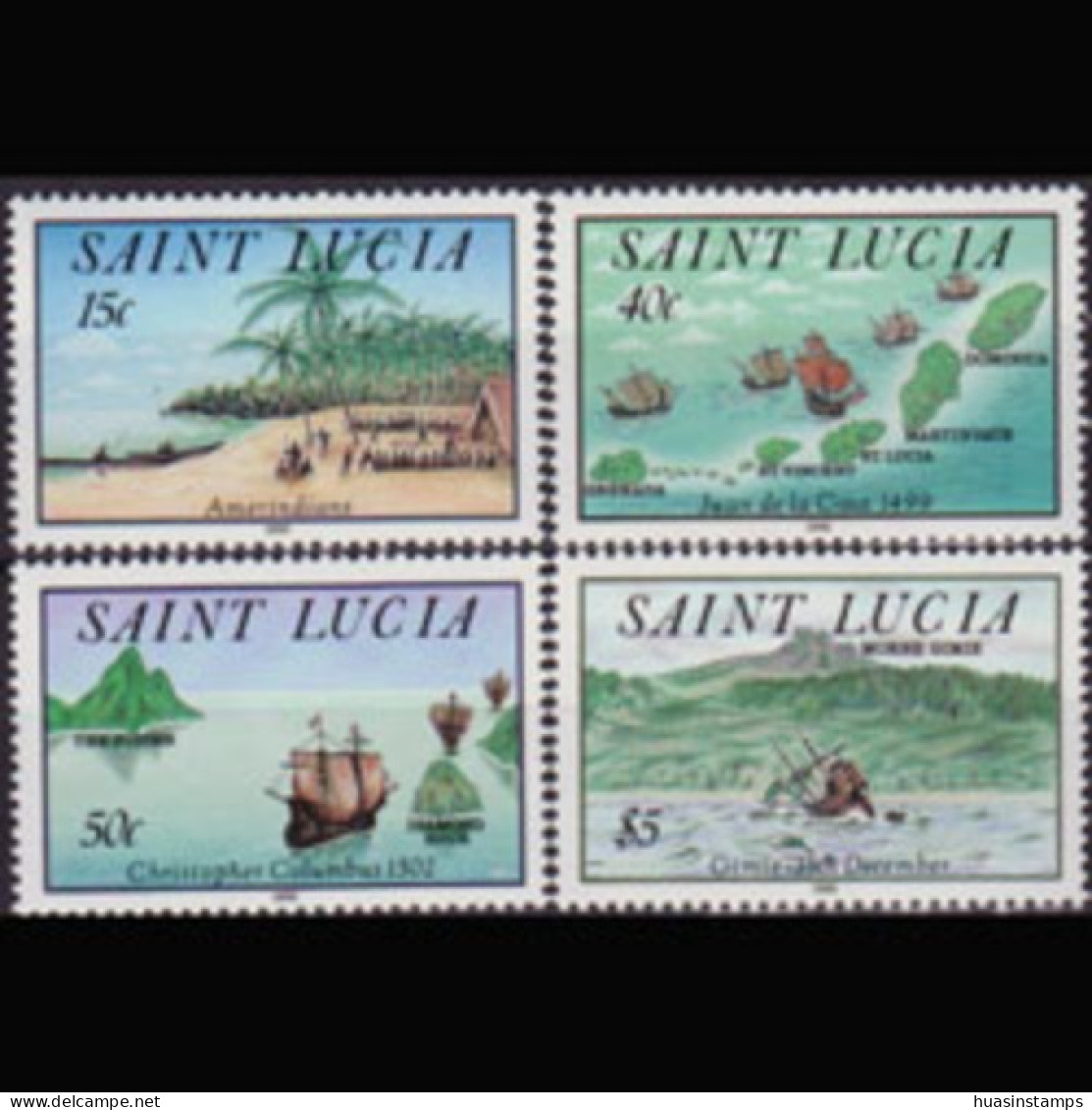 ST.LUCIA 1992 - Scott# 993-6 New World Set Of 4 MNH - St.Lucie (1979-...)