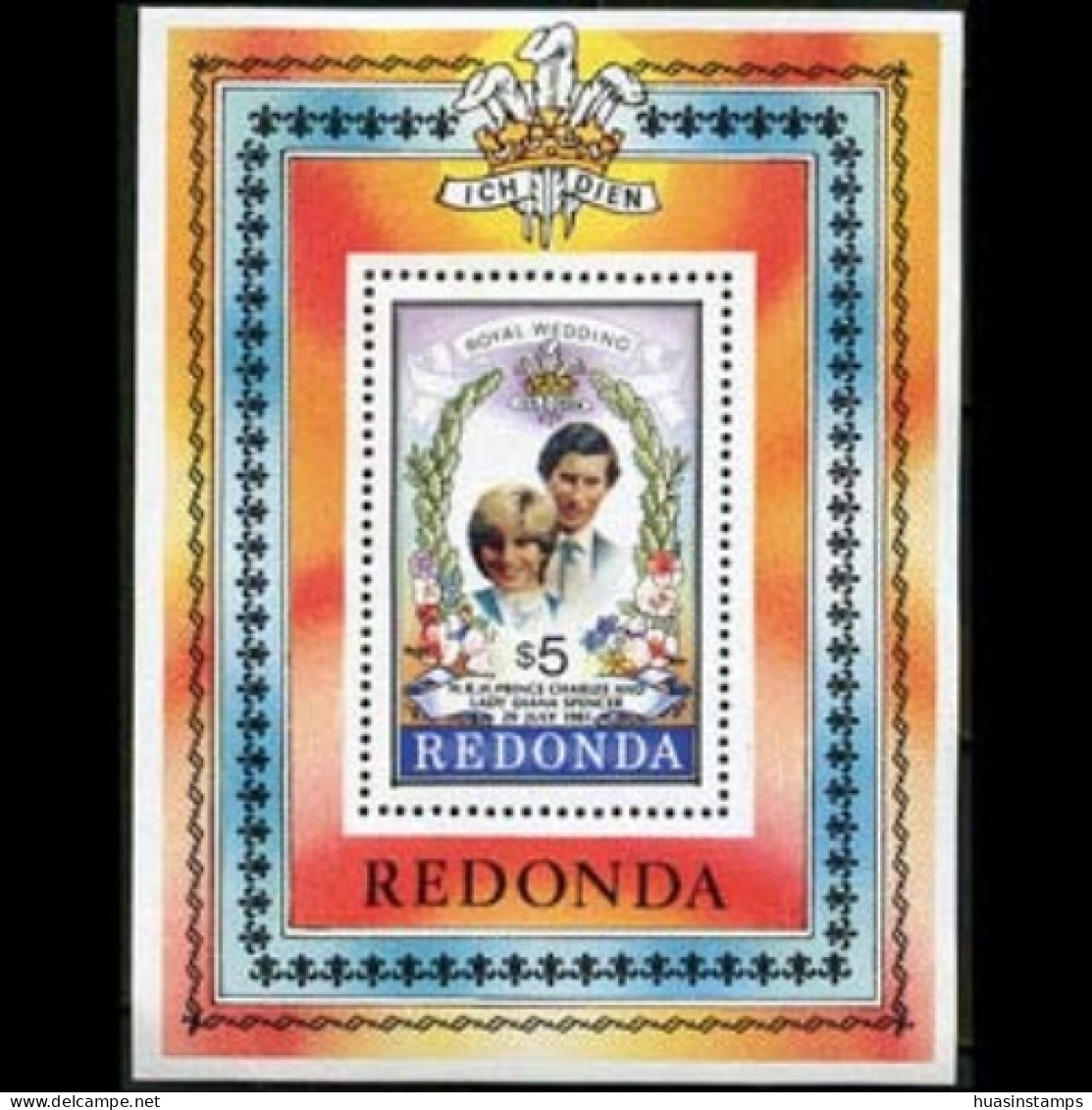 REDONDA 1981 - Royal Wedding MNH - Antigua En Barbuda (1981-...)