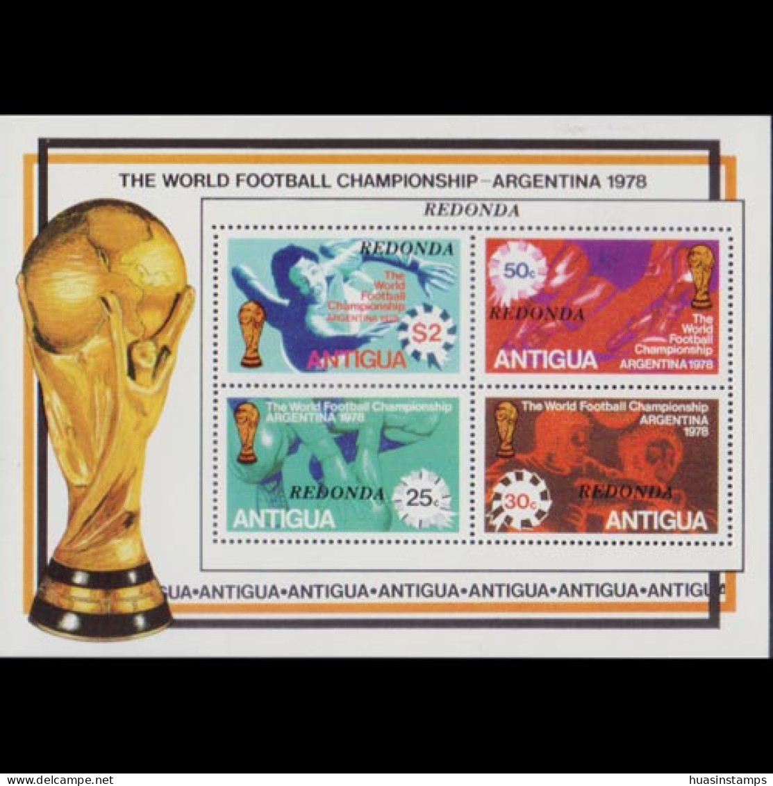 REDONDA 1978 - W.Cup Soccer MNH - Antigua And Barbuda (1981-...)