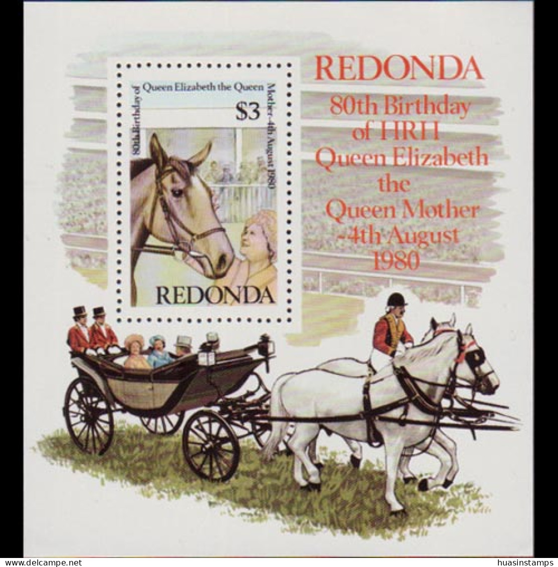 REDONDA 1980 - Q.Mother B/Day MNH - Antigua En Barbuda (1981-...)