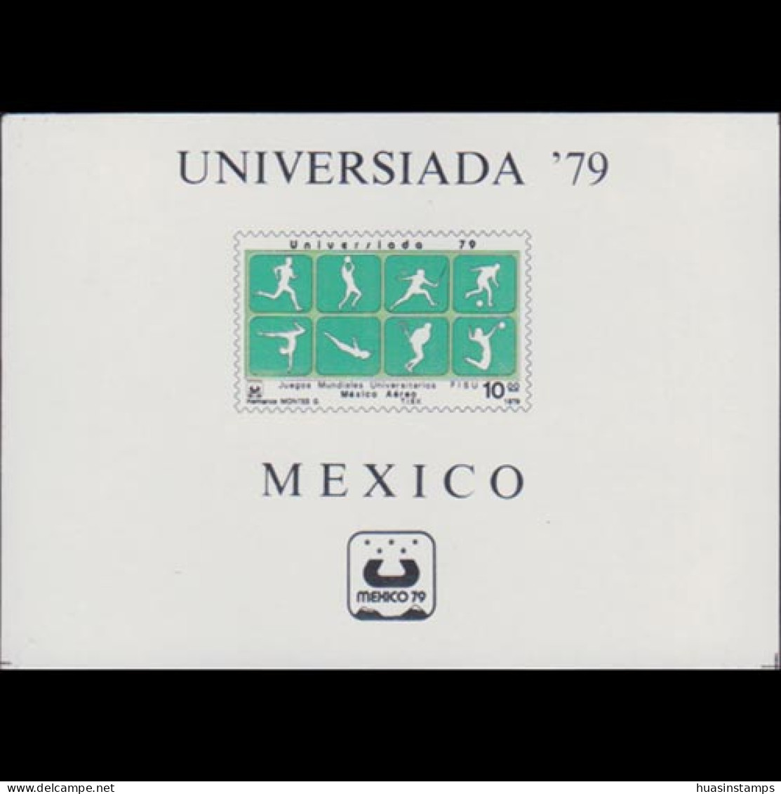 MEXICO 1979 - Scott# C614 S/S Universiada MNH - Messico