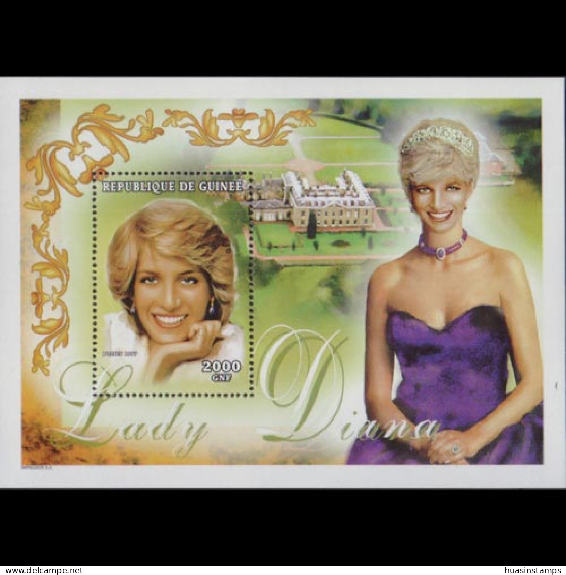 GUINEA 1998 - Scott# 1442 S/S Princess Diana MNH - Guinea (1958-...)