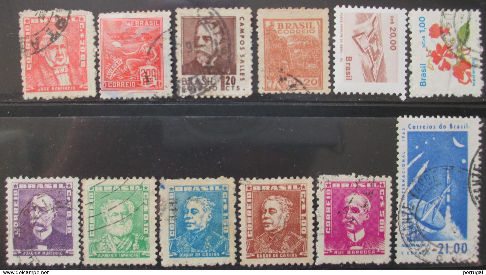 BRASIL ( 12 Timbres ) - OBLITERE - Colecciones & Series