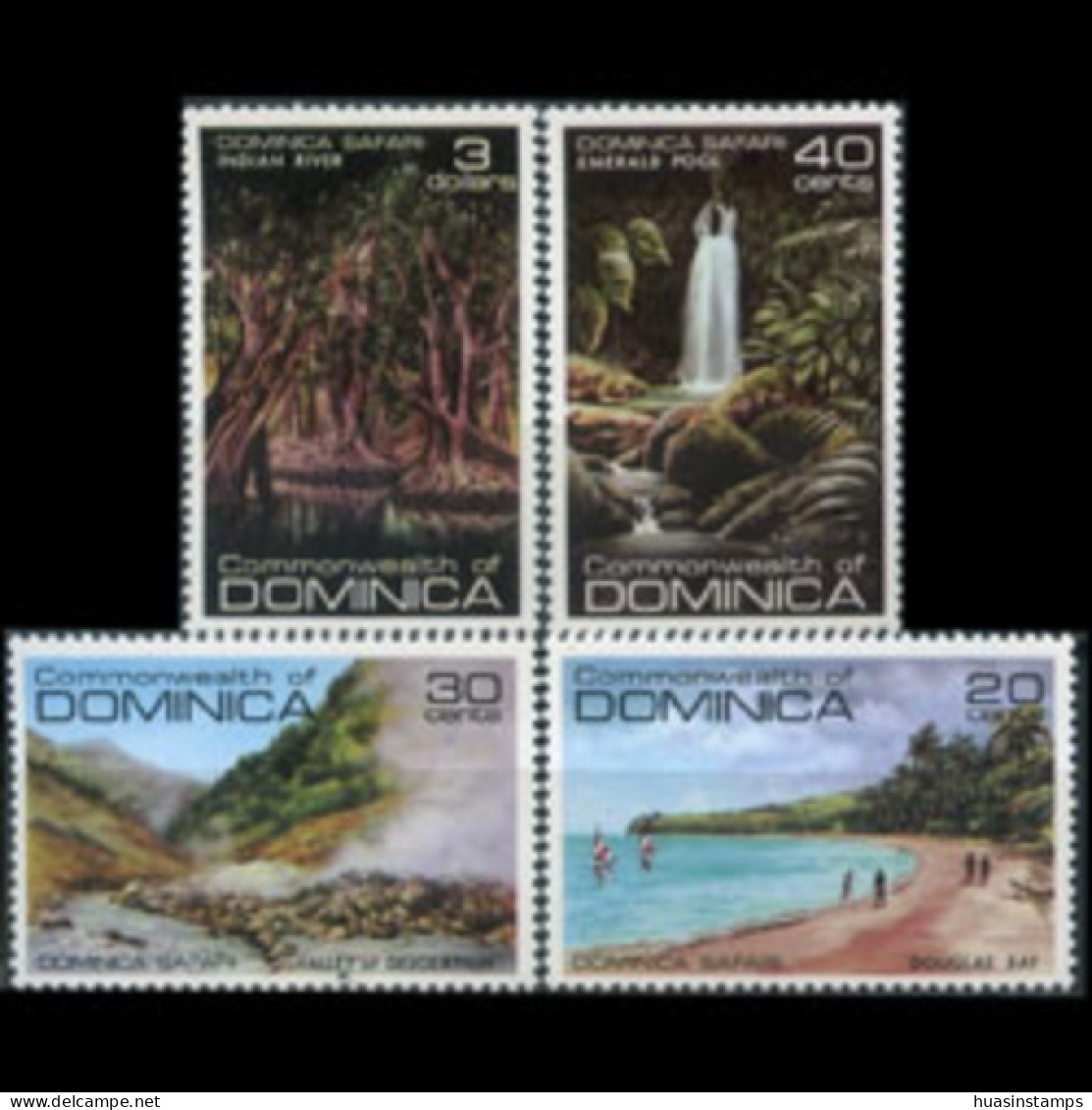 DOMINICA 1981 - Scott# 689-92 Scenes Set Of 4 MNH - Dominica (1978-...)