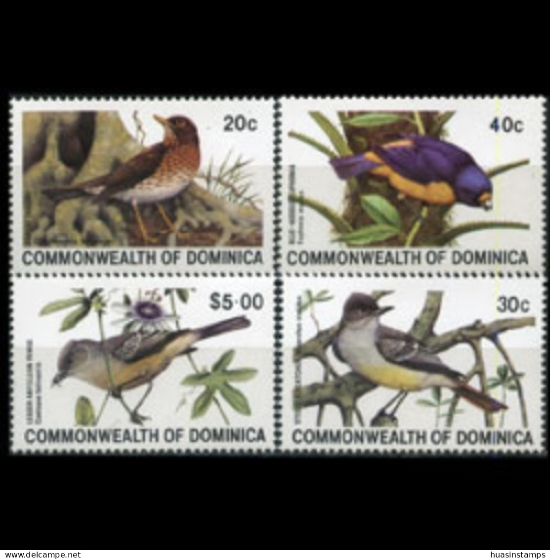 DOMINICA 1981 - Scott# 696-9 Birds Set Of 4 MNH - Dominica (1978-...)