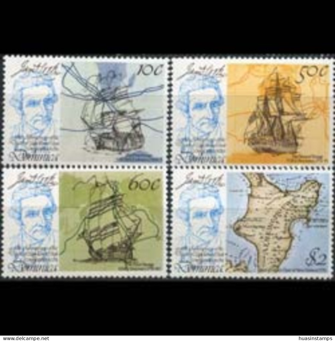 DOMINICA 1979 - Scott# 625-8 Capt.Cook Set Of 4 MNH - Dominique (1978-...)