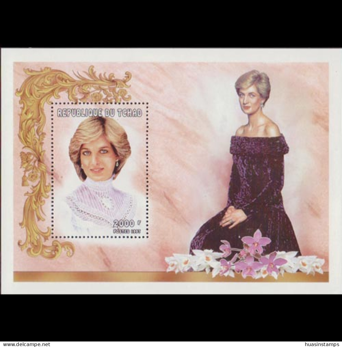 CHAD 1997 - Scott# 749J S/S Princess Diana MNH - Chad (1960-...)