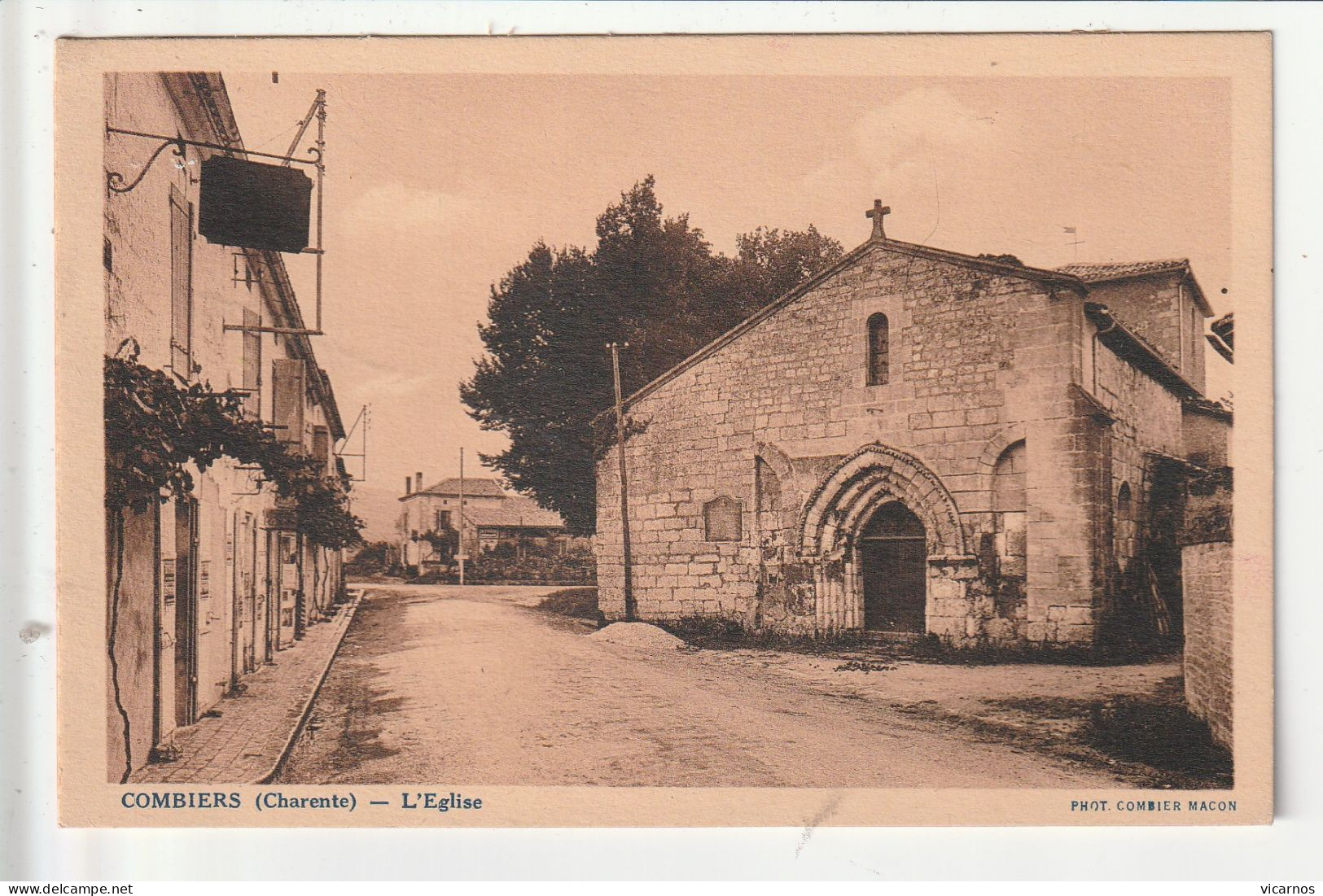 CP 16 COMBIERS L'église - Other & Unclassified