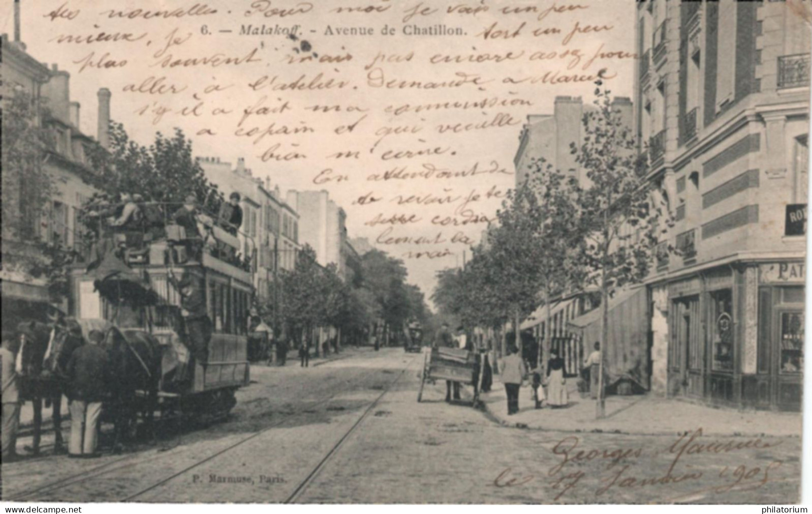 92  MALAKOFF  Avenue De Chatillon - Malakoff