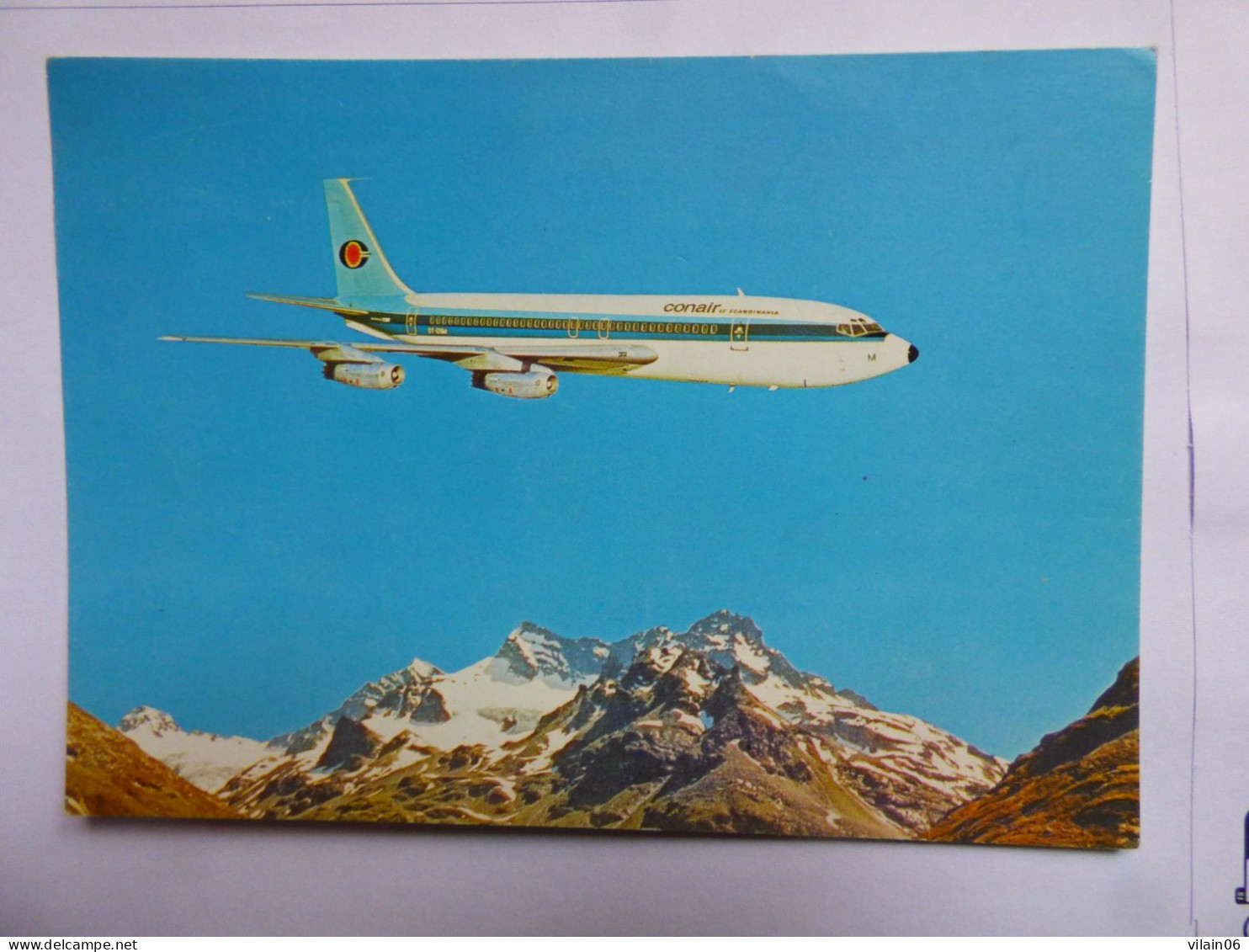 CONAIR  B 720     /   AIRLINE ISSUE / CARTE COMPAGNIE - 1946-....: Modern Era