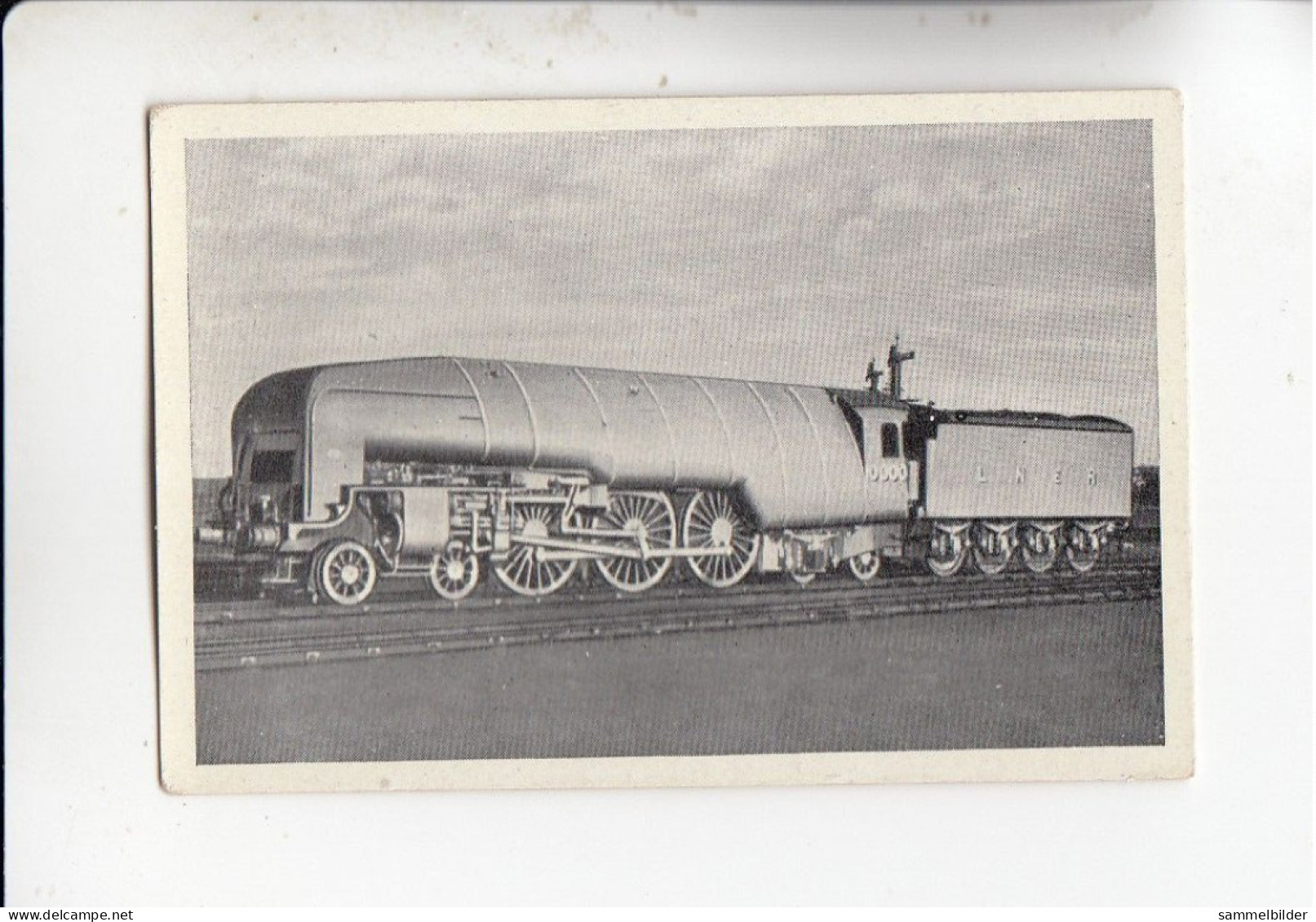 Mit Trumpf Durch Alle Welt  Lokomotiven Der Fliegende Schotte England      B Serie 9 #2 Von 1933 - Zigarettenmarken