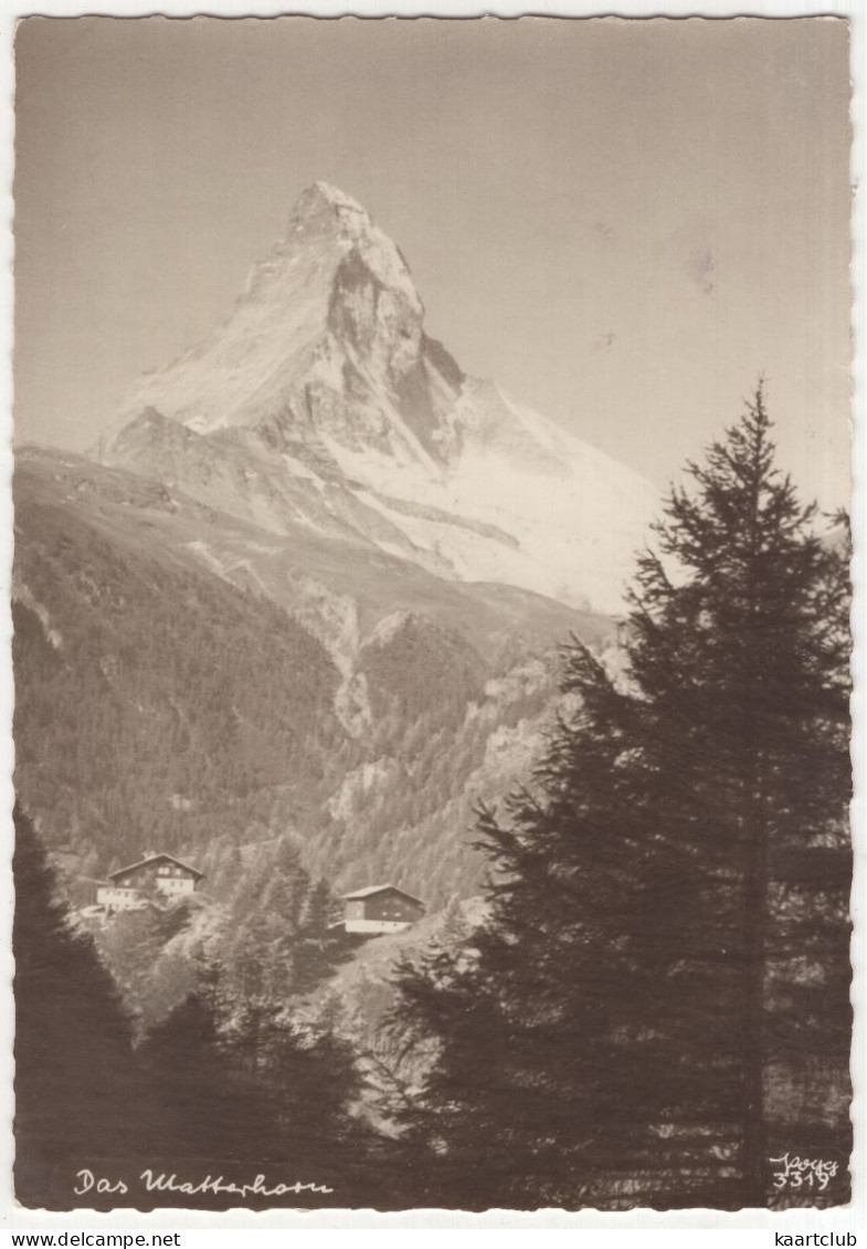 Das Matterhorn -  (Schweiz-Suisse-Switzerland) - 1969 - Mont Cervin - Zermatt